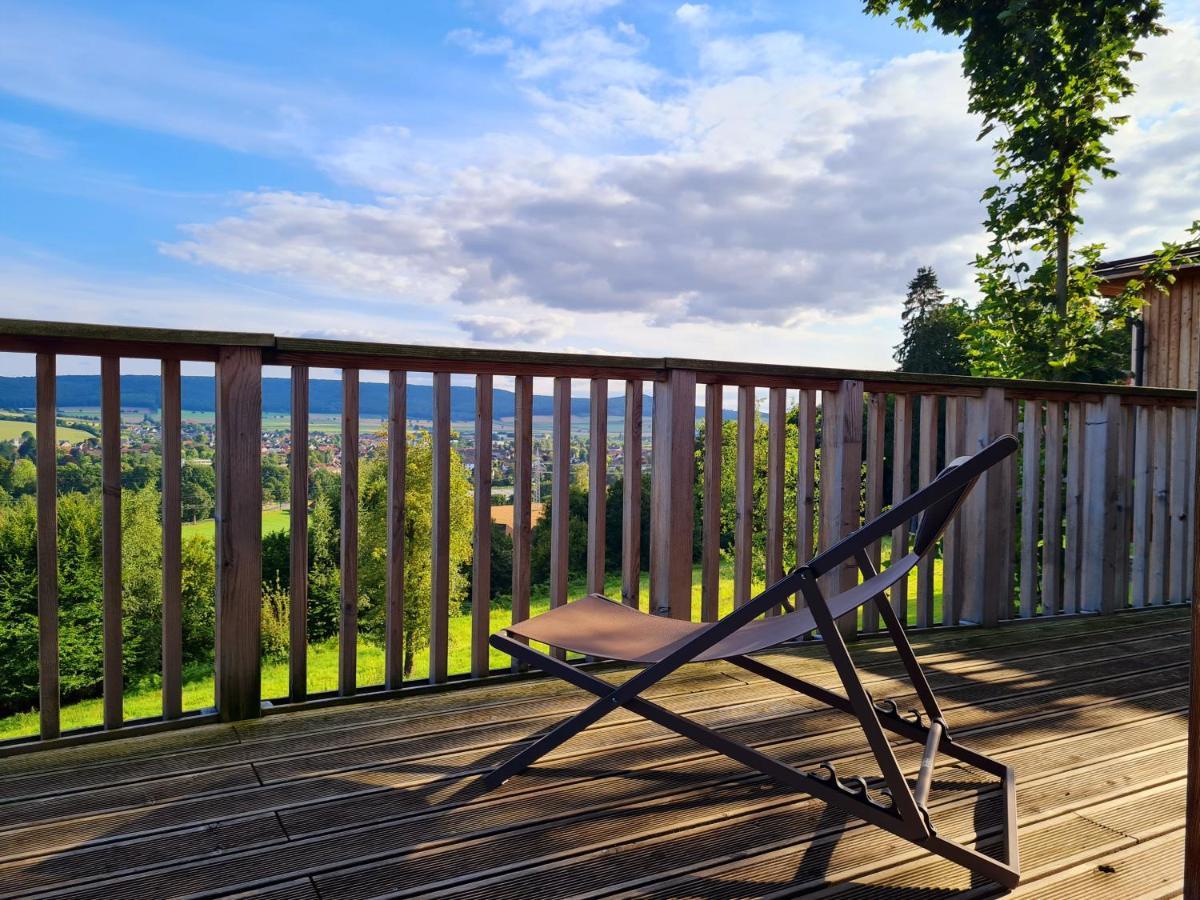 Hotel Waldquelle - Baumhaushotel Aerzen ภายนอก รูปภาพ